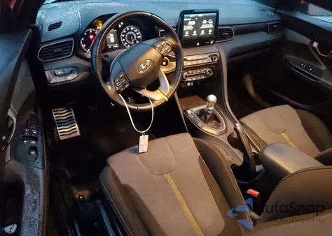 2019 Hyundai Veloster Turbo from USA, damaged, VIN KMHTH6AB2KU008729